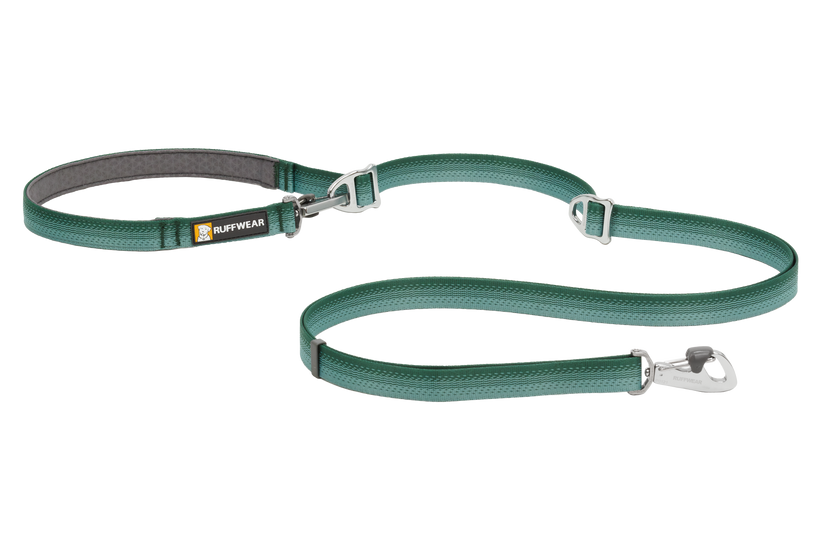Switchbak Leash in River Rock Green