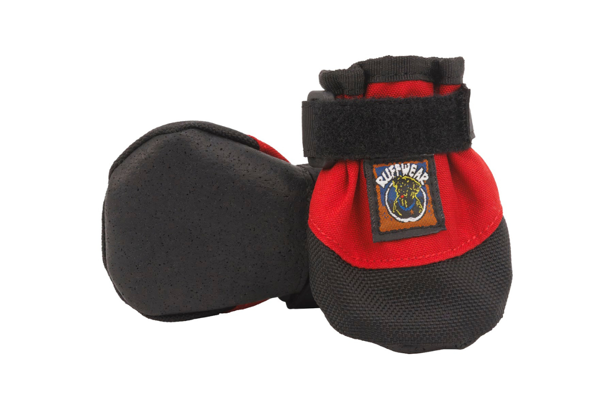 The first Ruffwear dog boots.